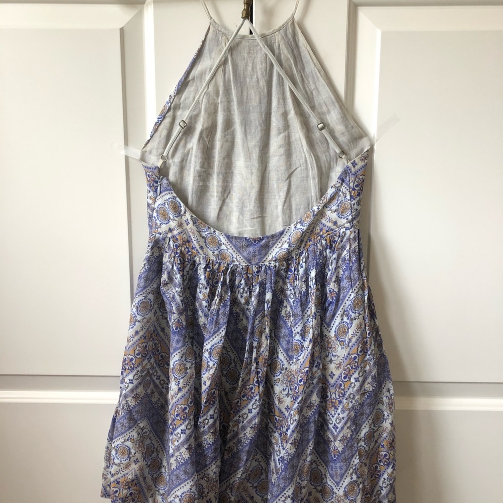 Urban Outfitters Boho Backless Halter Dress